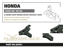 Honda Civic EG 92-96 (B-SERIES SWAP) Bakre Motorfäste - 1Delar/Set Hardrace